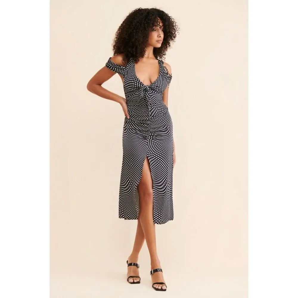 for love and lemons beth midi dress For Love And Lemons Beth Midi Dress In XS